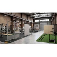 Room Partition and Dividers for Gym UAE for Fitness Facility Projects